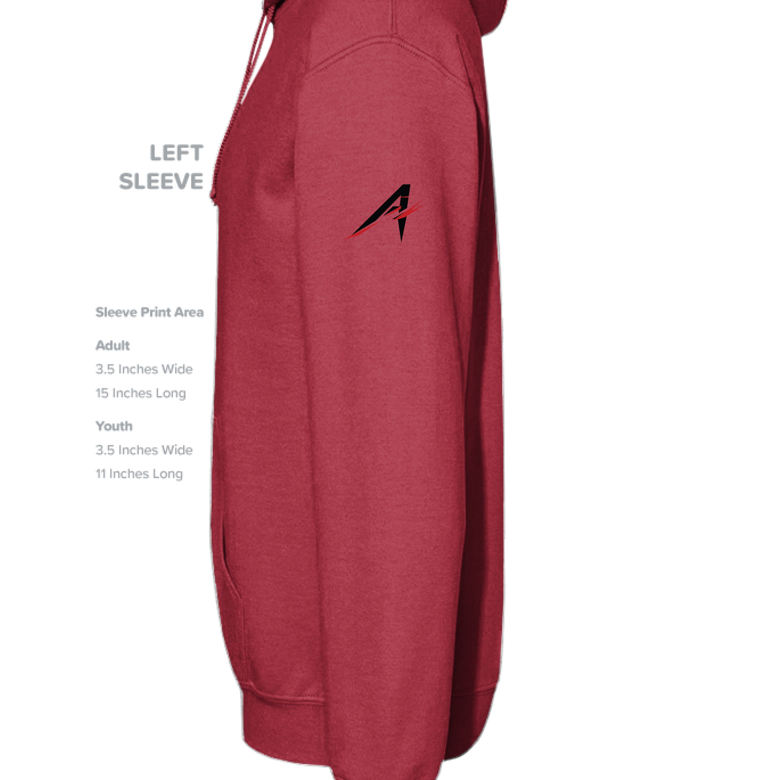 Deep Red - SLEEVE_LEFT