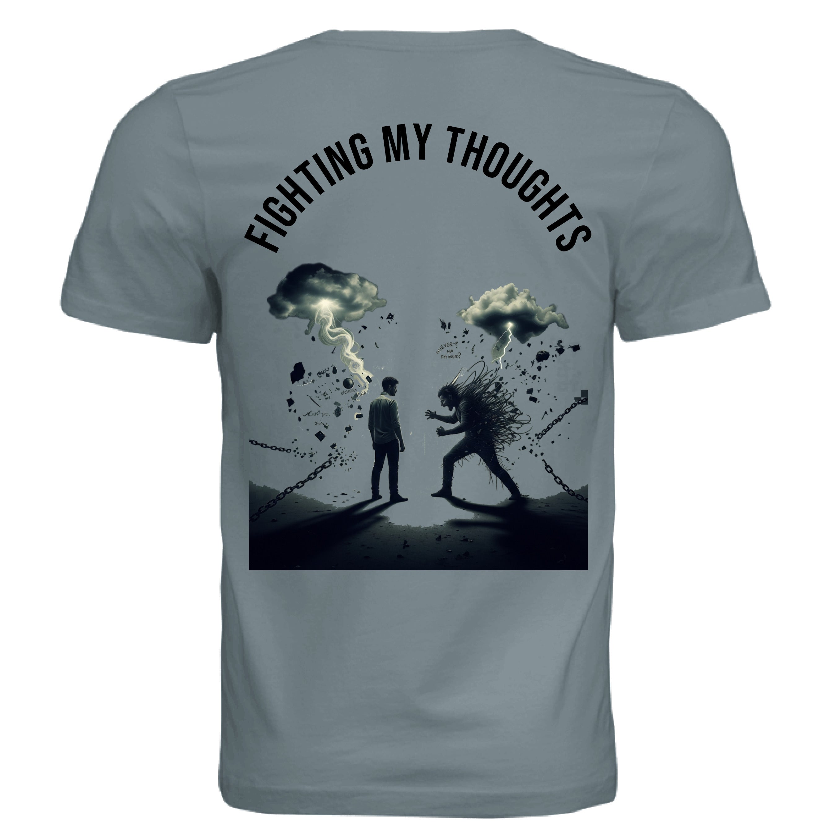 Blue Storm Triblend - BACK